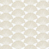Papier peint PEARL blanc et doré - SCARLETT - Caselio