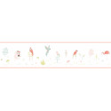 Frise enfant Tropical corail - HAPPY DREAMS Casadeco