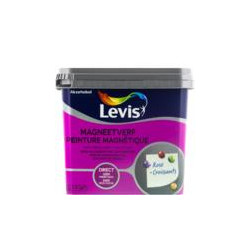 Peinture grise magnétique LEVIS - direct sans sous-couche - 0,5L