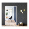 Papier peint PEARL bleu nuit et or - SCARLETT - Caselio