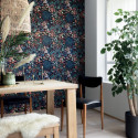 Papier peint HOPE multicolore, noir - HYGGE- CASELIO