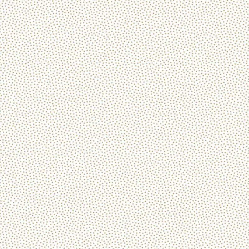 Papier peint Goma blanc et gold - HYGGE - Caselio - HYG100400011