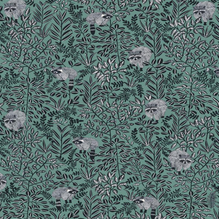 Papier peint Free Spirit vert pin - HYGGE - Caselio - HYG100547918