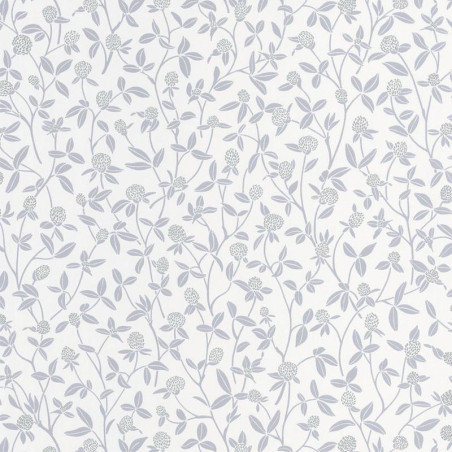 Papier peint Serenity gris doux et argenté - HYGGE - Caselio - HYG100569027