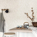 Papier peint Serenity beige et doré - HYGGE - Caselio - HYG100561132