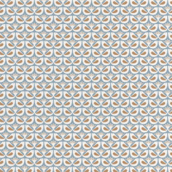 Papier peint Freedom bleu céleste, doré - HYGGE - Caselio - HYG100586517
