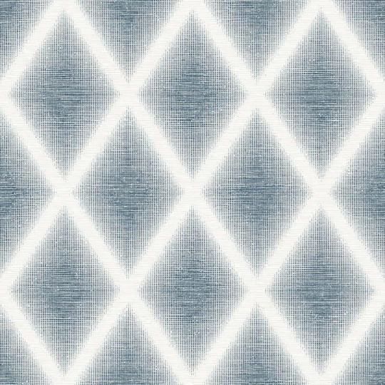 Papier peint KIRANA bleu - TERENCE CONRAN - LUTÈCE