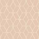 Papier peint Osterlen rose - TERENCE CONRAN - Lutèce - TC25250