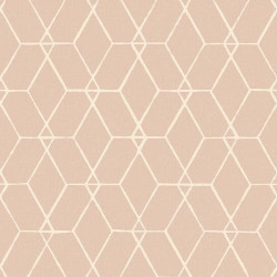 Papier peint Osterlen rose - TERENCE CONRAN - Lutèce - TC25250