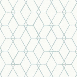 Papier peint Osterlen bleu - TERENCE CONRAN - Lutèce - TC25251