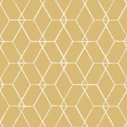 Papier peint Osterlen moutarde - TERENCE CONRAN - Lutèce - TC25253