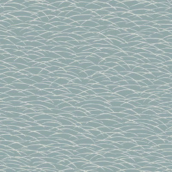 Papier peint Hono bleu - TERENCE CONRAN - Lutèce - TC25242