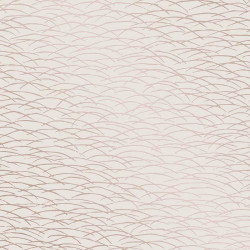 Papier peint Hono rose, gold - TERENCE CONRAN - Lutèce - TC25244