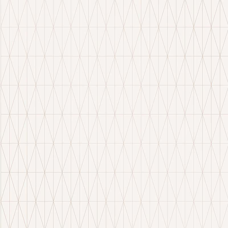 Papier peint Tofta blanc et violet doré - TERENCE CONRAN - Lutèce - TC25215