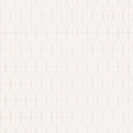 Papier peint Tofta blanc et violet doré - TERENCE CONRAN - Lutèce - TC25215