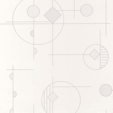 Papier peint Mobile Studio blanc - VISION - Casadeco - VISI83660106