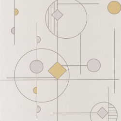 Papier peint Mobile  Studio beige - VISION - Casadeco - VISI83661316
