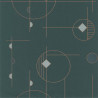 Papier peint intissé STUDIO vert Collection VISION - Casadeco