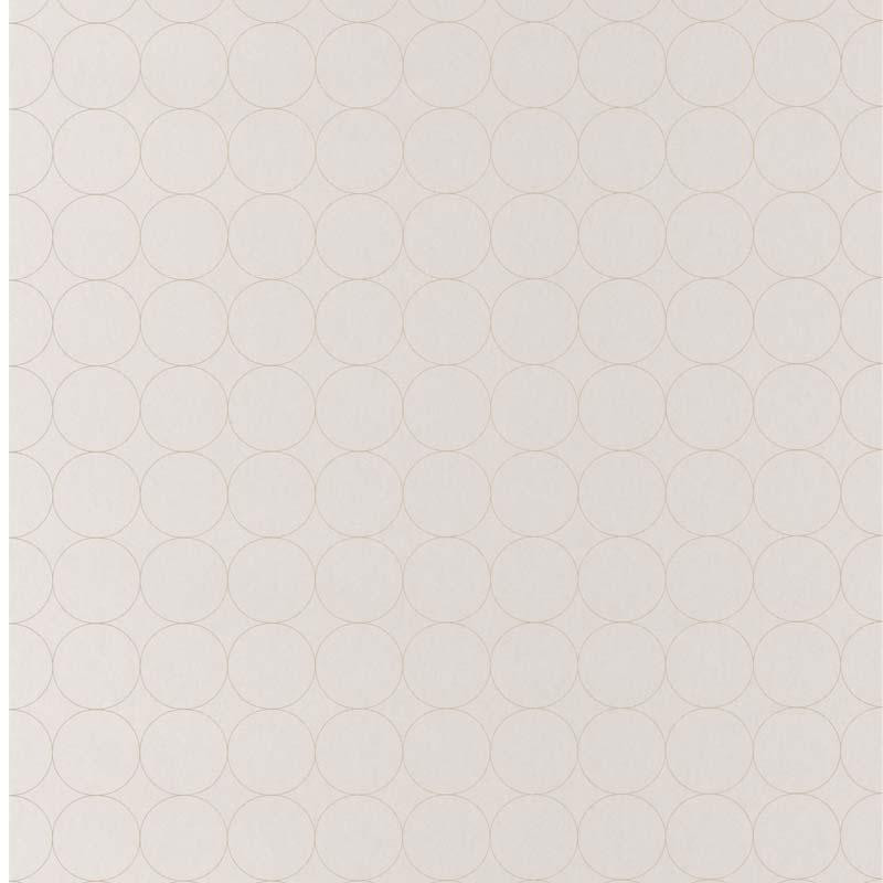 Papier peint Disques beige clair - VISION - Casadeco - VISI83681223