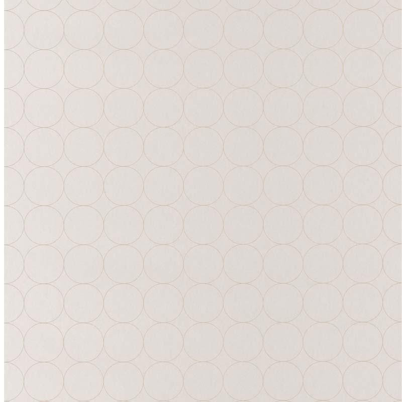 Papier peint intissé DISQUES beige clair Collection VISION - Casadeco