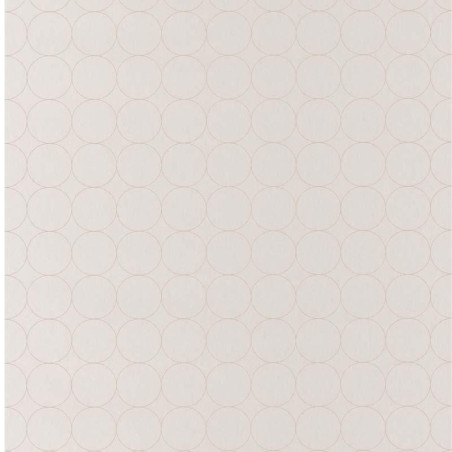 Papier peint Disques beige clair - VISION - Casadeco - VISI83681223