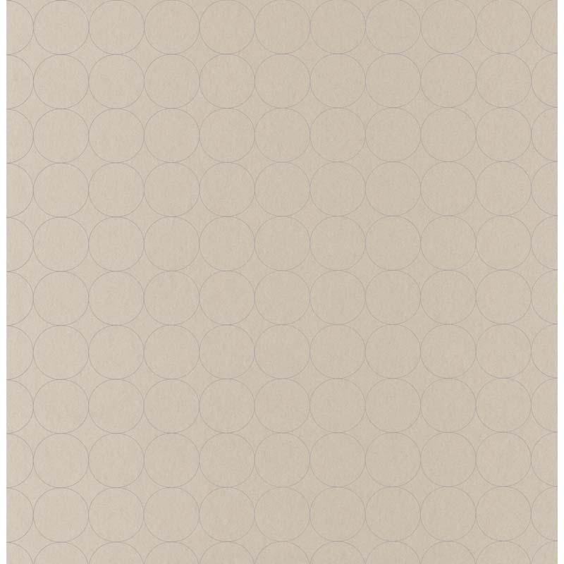 Papier peint intissé DISQUES beige foncé Collection VISION - Casadeco