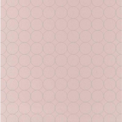 Papier peint Disques rose nude - VISION - Casadeco - VISI83684220