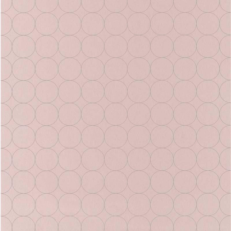 Papier peint Disques rose nude - VISION - Casadeco - VISI83684220