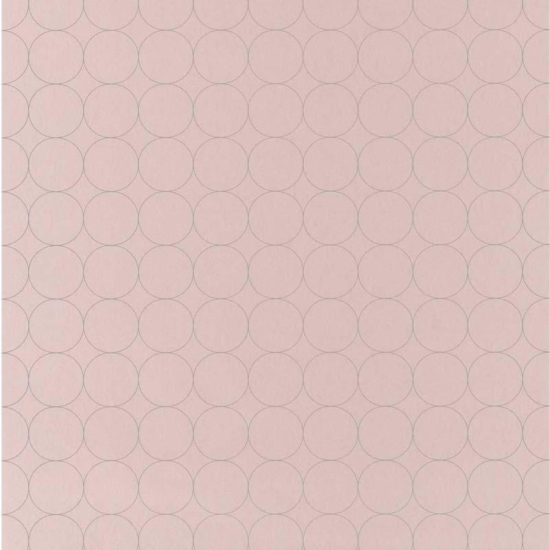 Papier peint Disques rose nude - VISION - Casadeco - VISI83684220