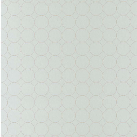 Papier peint Disques vert menthe - VISION - Casadeco - VISI83687327