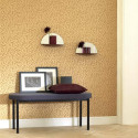 Papier peint intissé POLYGONE jaune- Collection VISION - Casadeco
