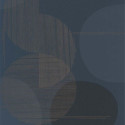 Papier peint intissé SPHERES bleu encre- Collection VISION - Casadeco