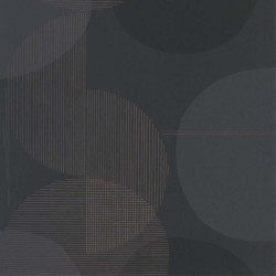 Papier peint Spheres noir - VISION - Casadeco - VISI83679510