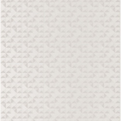Papier peint Prisme blanc - VISION - Casadeco - VISI83720133