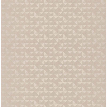 Papier peint intissé PRISME beige Collection VISION - Casadeco