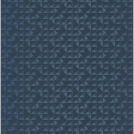 Papier peint Prisme bleu encre - VISION - Casadeco - VISI83726426