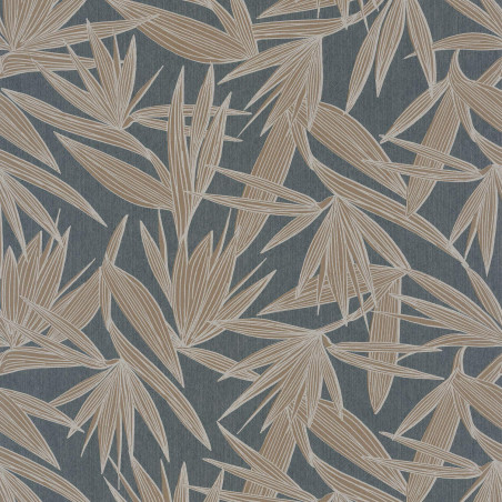Papier peint Alizarine gris fusain - PORTFOLIO - Casamance - 73960344