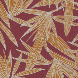 Papier peint Alizarine bordeaux - PORTFOLIO - Casamance - 73960650