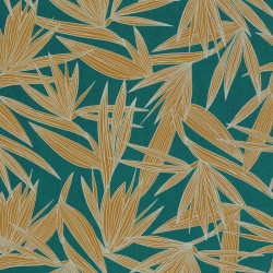 Papier peint Alizarine bleu anglais - PORTFOLIO - Casamance - 73960548