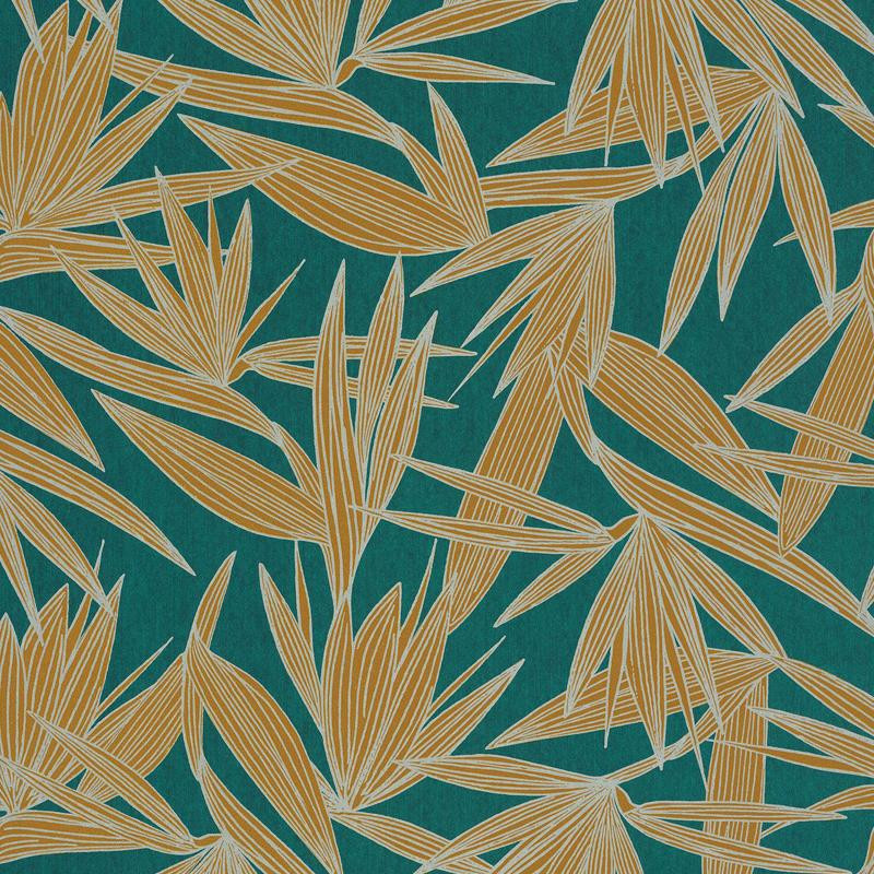 Papier peint Alizarine bleu anglais - PORTFOLIO - Casamance - 73960548