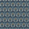 Papier peint intissé GEMMAIL marine- Collection PORTFOLIO - CASAMANCE