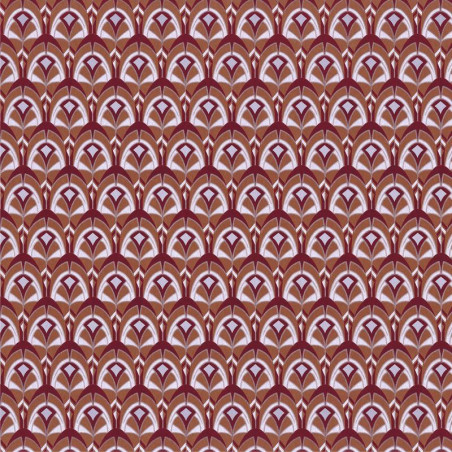 Papier peint Gemmail roux - PORTFOLIO - Casamance - 74000394 
