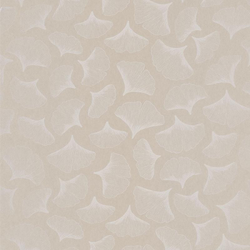 Papier peint Ginkgo craie - PORTFOLIO - Casamance - 73970121