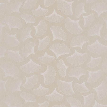Papier peint Ginkgo craie - PORTFOLIO - Casamance - 73970121