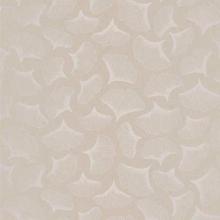 Papier peint intissé GINKGO craie - Collection PORTFOLIO - CASAMANCE