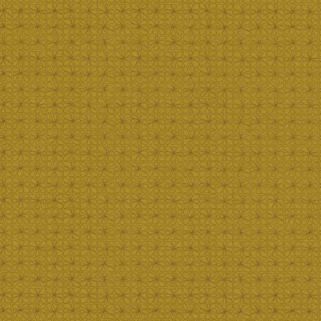 Papier peint Graphite moutarde - PORTFOLIO - Casamance - 73980662