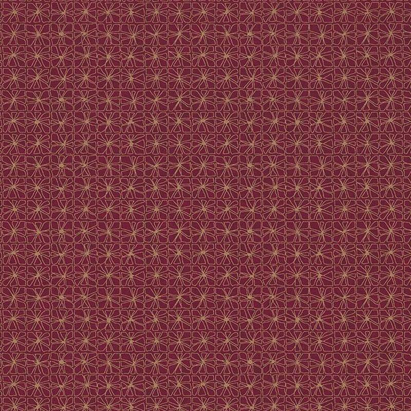 Papier peint Graphite bordeaux - PORTFOLIO - Casamance - 73980764