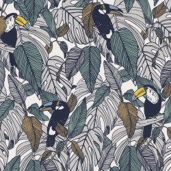 Papier peint Toucan tourterelle - PORTFOLIO - Casamance - 73950133