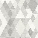 Papier peint Losanges gris - HEXAGONE - Ugepa - L59809