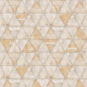 Papier peint vinyle Triangles bleus - HEXAGONE - UGEPA